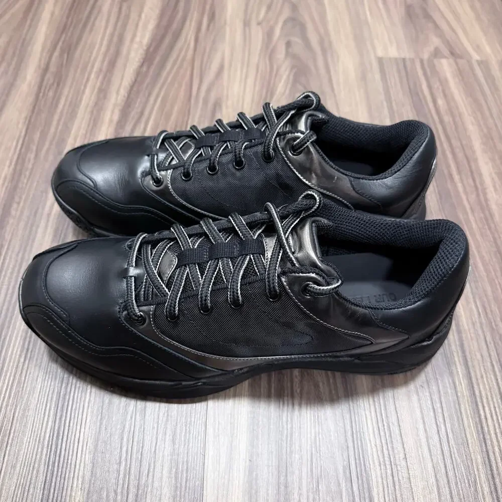 Our Legacy Wildheart Tinny Carbon Leather Sneakers EU44 Vibram